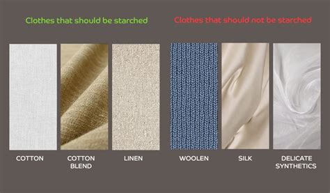 can metallic fabrics be starched|how does starch affect fabric.